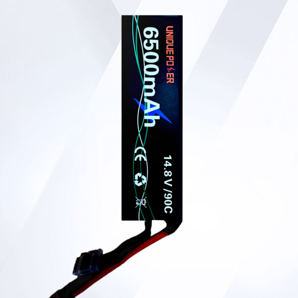 High Rate LIPO Drone Battery 6500mAh 14.8V 90C JPG