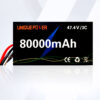 High Voltage High Power Density Battery Pack 47.4V 80000mAh 3C For Industrial Drone JPG