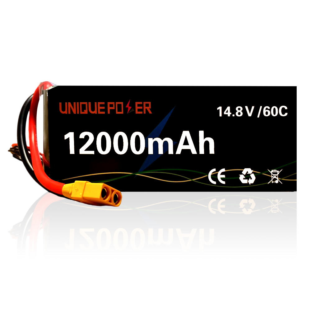 High rate drone LIPO battery 12000mAh 14.8V 4S 60C high performance For Diatone FPV jpg