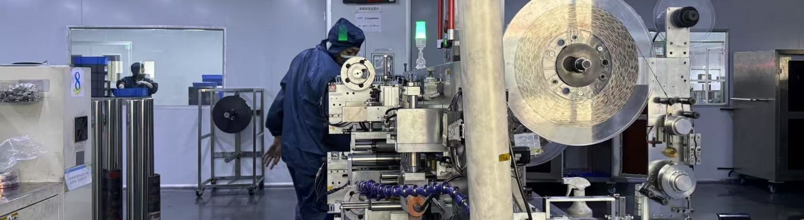 Laminated LIPO battery production