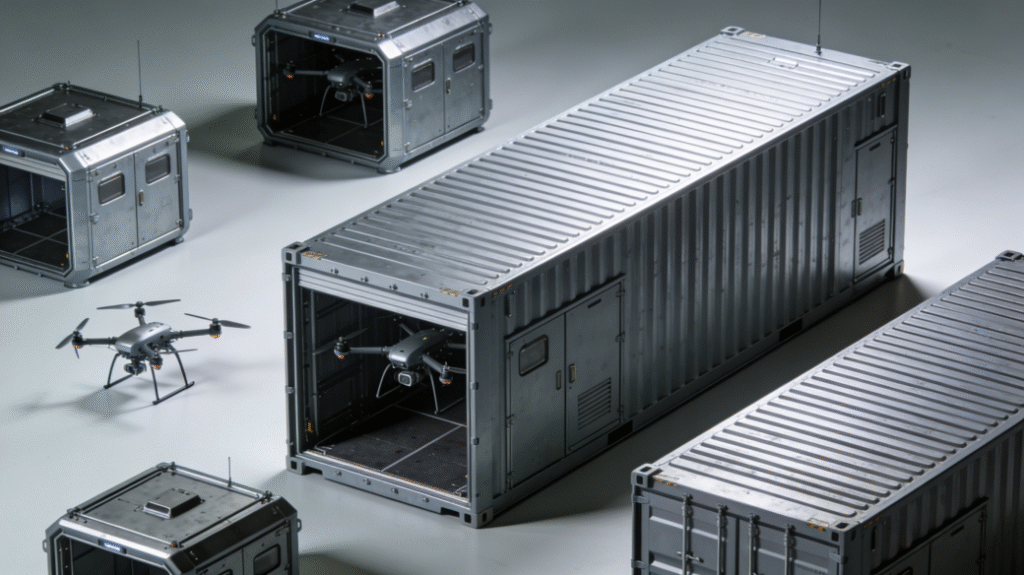 various drone hangar collection