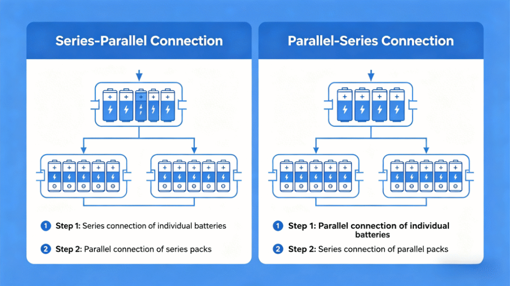 drone battery series configuration vs parallel configuration