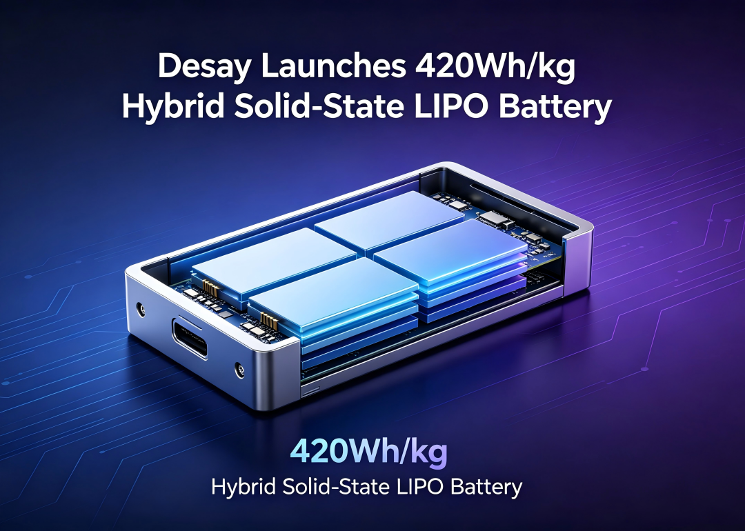 420Wh/kg Hybrid Solid-State Battery