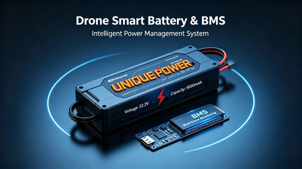 smart drone battery with bms