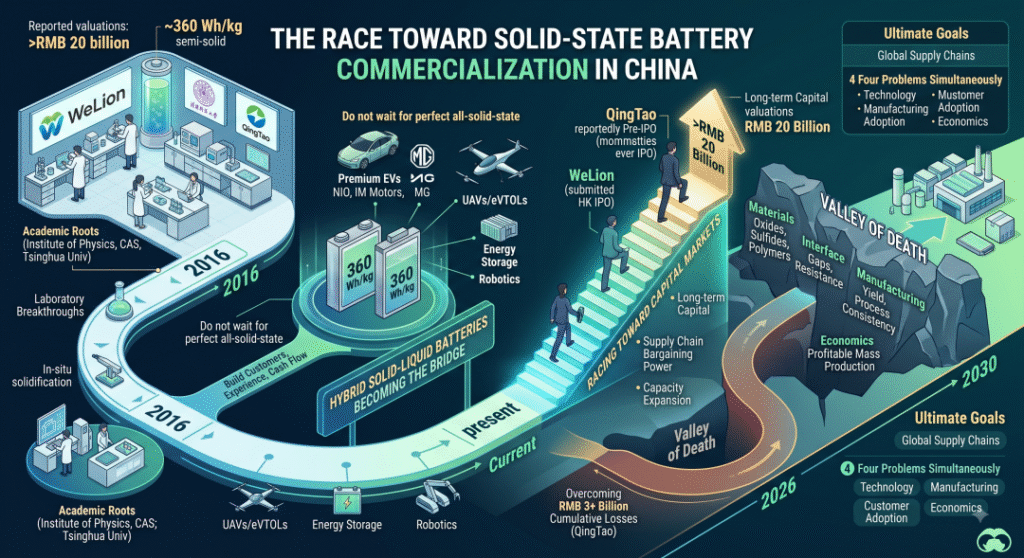 the race toward solid state batter commercialization in china
